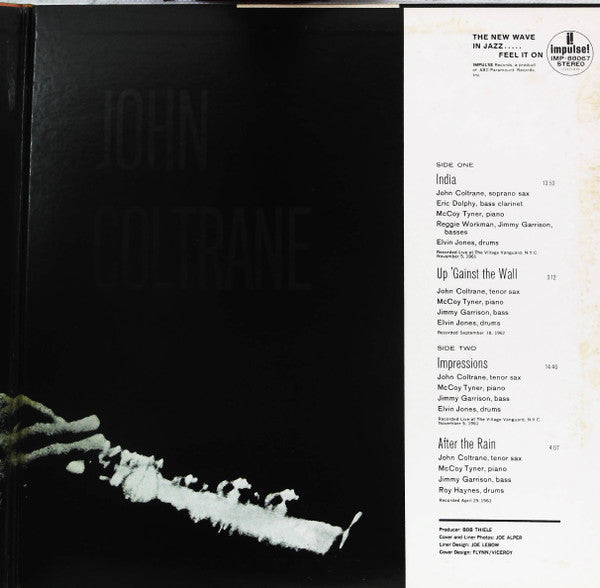 John Coltrane - Impressions (Vinyl, LP, Album, Reissue, Stereo)