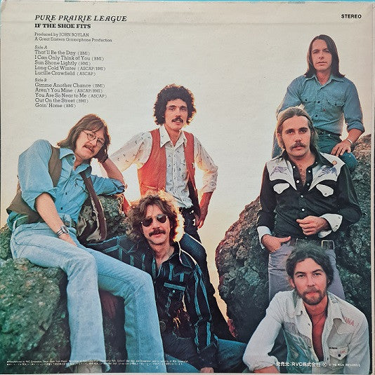 Pure Prairie League - If The Shoe Fits (Vinyl, LP, Album, Promo, Stereo) Near Mint (NM or M-) / Very Good Plus (VG+)