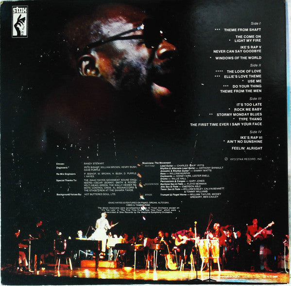 Isaac Hayes - Live At The Sahara Tahoe (2xVinyl, LP, Album) Very Good (VG) / Good Plus (G+)