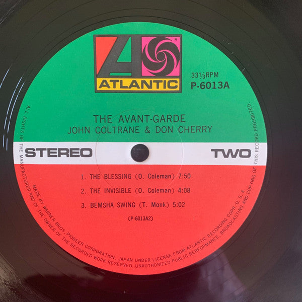 John Coltrane - The Avant-Garde (Vinyl, LP, Album, Reissue, Stereo)