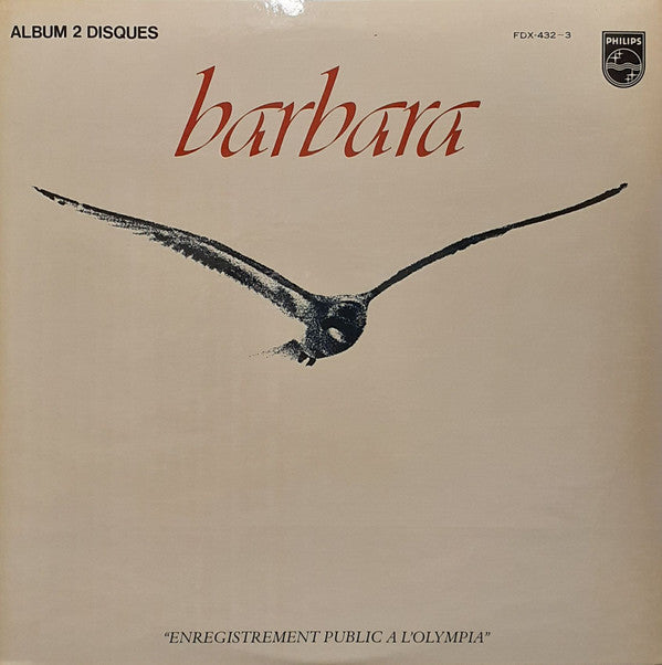 Barbara (5) - Enregistrement Public À L'Olympia (2xVinyl, LP, Album) Very Good Plus (VG+) / Very Good (VG)