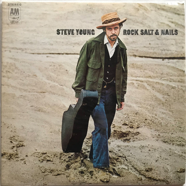 Steve Young (2) - Rock Salt And Nails (Vinyl, LP, Album, Promo) Very Good Plus (VG+) / Good Plus (G+)