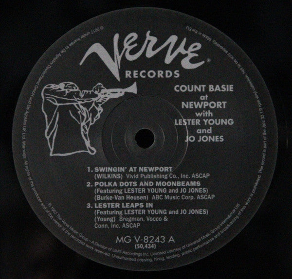 Count Basie - Count Basie At Newport (Vinyl, LP, Album, Reissue, Stereo, Mono) Near Mint (NM or M-) / Near Mint (NM or M-)