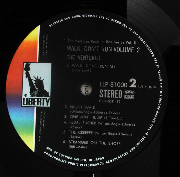 The Ventures - Walk, Don't Run '64 (Vinyl, LP, Album, Reissue, Stereo) Very Good (VG) / Very Good (VG)