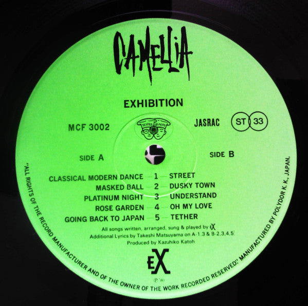 Ex (8) - Exhibition (Vinyl, LP, Album) Very Good Plus (VG+) / Near Mint (NM or M-)
