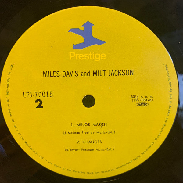 Miles Davis - Quintet / Sextet (Vinyl, LP, Album, Reissue, Mono) Near Mint (NM or M-) / Very Good Plus (VG+)