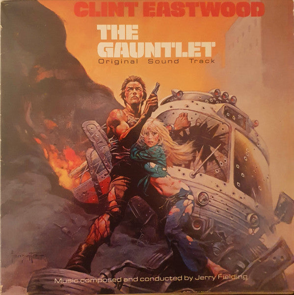 Jerry Fielding - The Gauntlet (Original Sound Track) (Vinyl, LP, Album) Very Good Plus (VG+) / Very Good (VG)