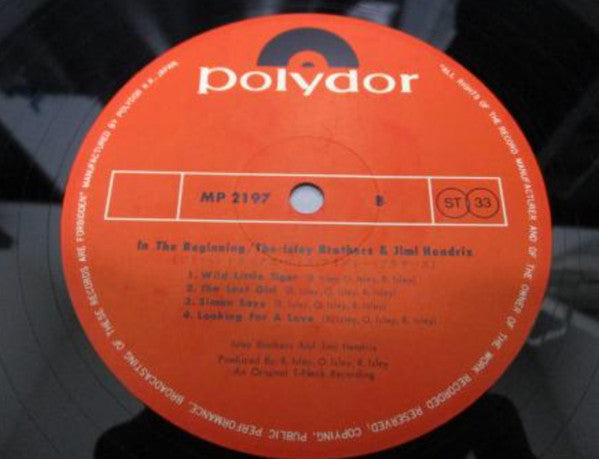 The Isley Brothers - In The Beginning (Vinyl, LP, Compilation) Near Mint (NM or M-) / Very Good Plus (VG+)