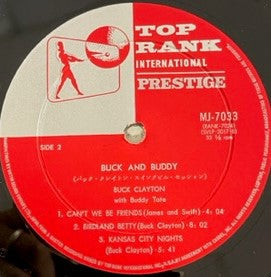 Buck Clayton - Buck & Buddy (Vinyl, LP, Album, Mono) Very Good Plus (VG+) / Very Good Plus (VG+)