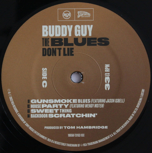 Buddy Guy - The Blues Don't Lie (2xVinyl, LP, Album) Very Good Plus (VG+) / Very Good Plus (VG+)