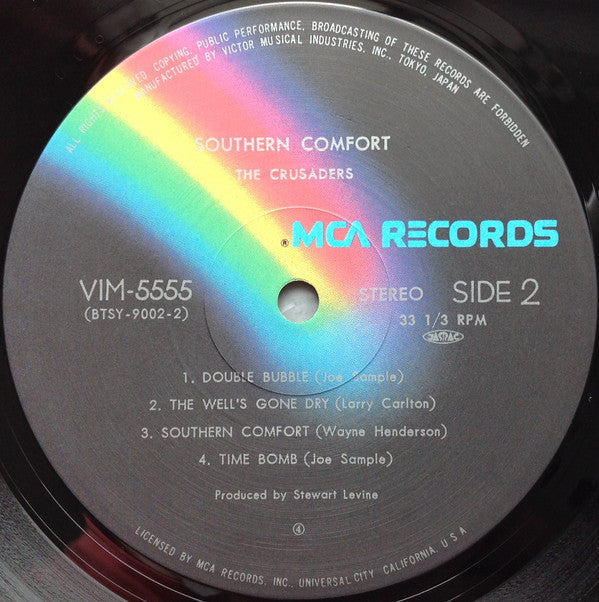 The Crusaders - Southern Comfort = サザン・コンフォート (Vinyl, LP, Album, Reissue, Stereo) Very Good Plus (VG+) / Very Good (VG)