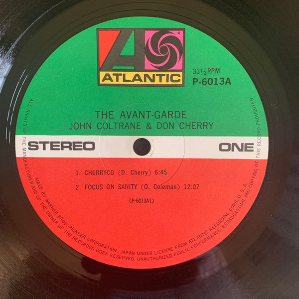 John Coltrane - The Avant-Garde (Vinyl, LP, Album, Reissue, Stereo)