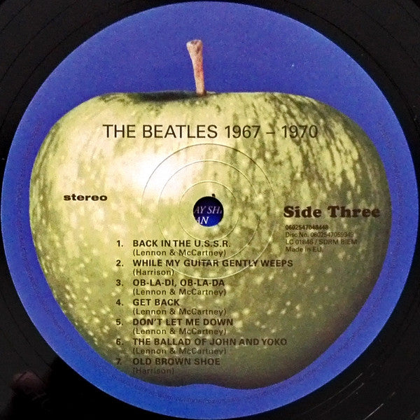 The Beatles - 1967-1970 (2xVinyl, LP, Compilation, Reissue) Very Good (VG) / Near Mint (NM or M-)