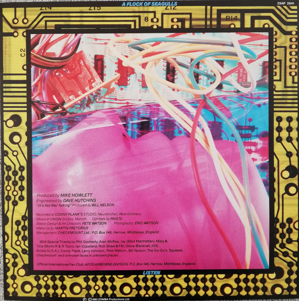 A Flock Of Seagulls - Listen (Vinyl, LP, Album, Promo) Mint (M) / Mint (M)