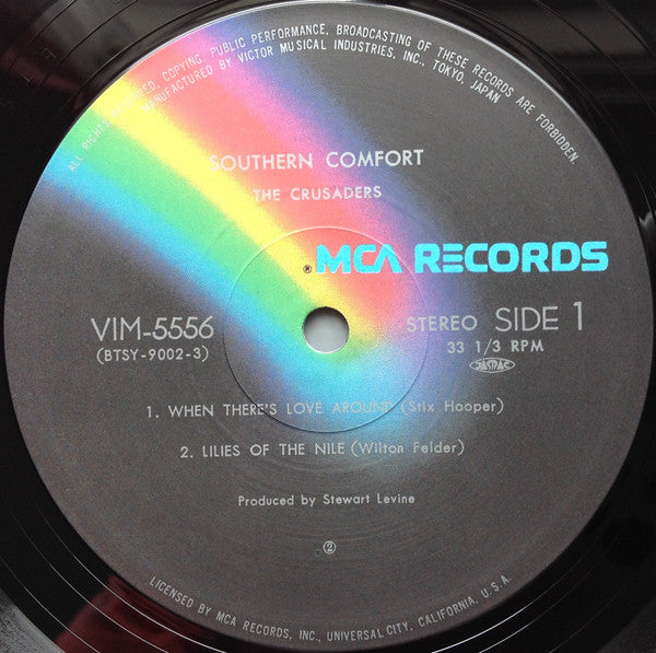 The Crusaders - Southern Comfort = サザン・コンフォート (Vinyl, LP, Album, Reissue, Stereo) Very Good Plus (VG+) / Very Good (VG)
