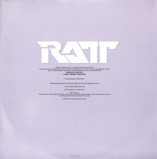 Ratt - Invasion Of Your Privacy (Vinyl, LP, Album)