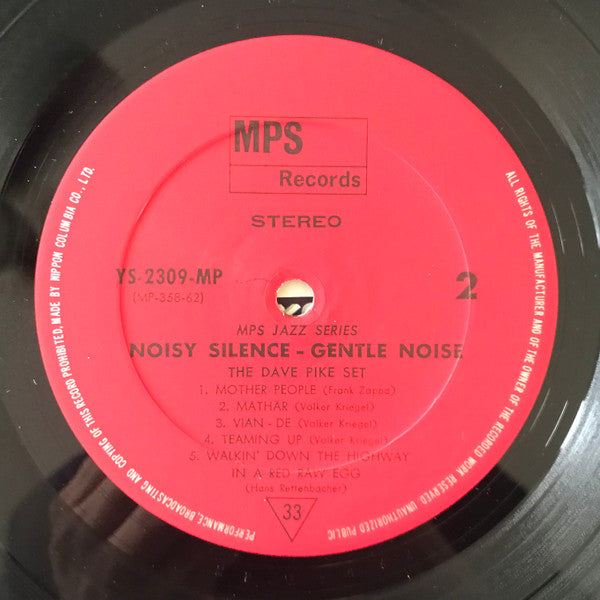 The Dave Pike Set - Noisy Silence — Gentle Noise (Vinyl, LP, Album) Very Good Plus (VG+) / Very Good Plus (VG+)