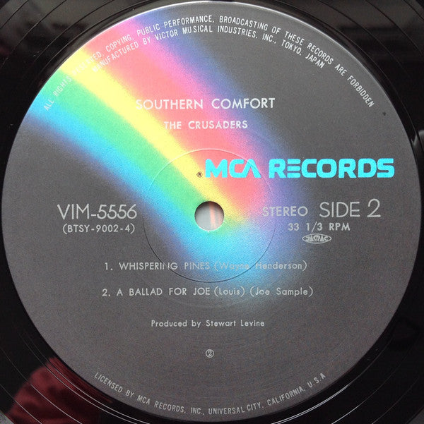 The Crusaders - Southern Comfort = サザン・コンフォート (Vinyl, LP, Album, Reissue, Stereo) Very Good Plus (VG+) / Very Good (VG)