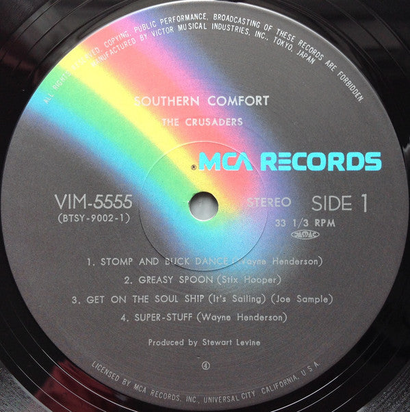The Crusaders - Southern Comfort = サザン・コンフォート (Vinyl, LP, Album, Reissue, Stereo) Very Good Plus (VG+) / Very Good (VG)