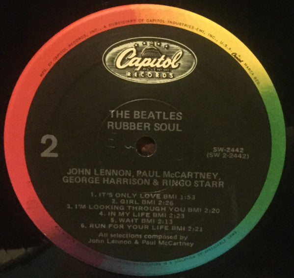 The Beatles - Rubber Soul (Vinyl, LP, Album, Reissue, Stereo) Near Mint (NM or M-) / Very Good Plus (VG+)