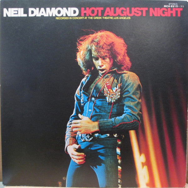 Neil Diamond - Hot August Night (2xVinyl, LP) Very Good Plus (VG+) / Very Good Plus (VG+)