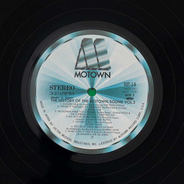 Various - The History Of The Motown Sound Vol. 3 (2xVinyl, LP, Compilation) Near Mint (NM or M-) / Very Good Plus (VG+)