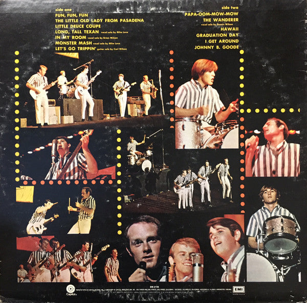 The Beach Boys - Concert (Vinyl, LP, Album, Reissue)