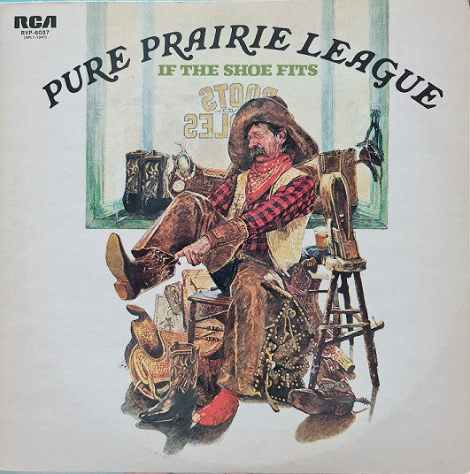 Pure Prairie League - If The Shoe Fits (Vinyl, LP, Album, Promo, Stereo) Near Mint (NM or M-) / Very Good Plus (VG+)