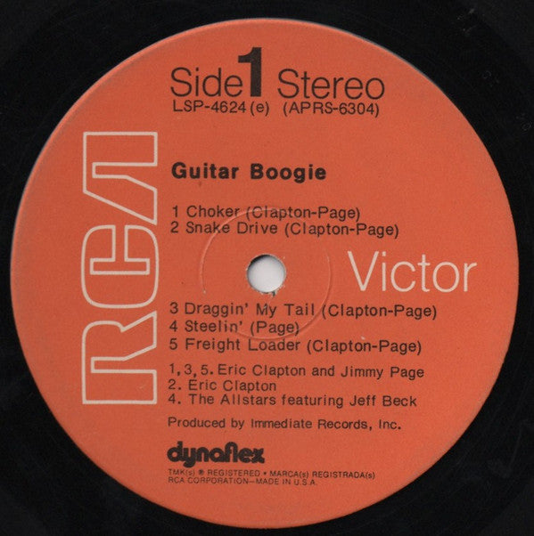 Eric Clapton - Guitar Boogie (Vinyl, LP, Compilation, Stereo) Very Good (VG) / Good Plus (G+)