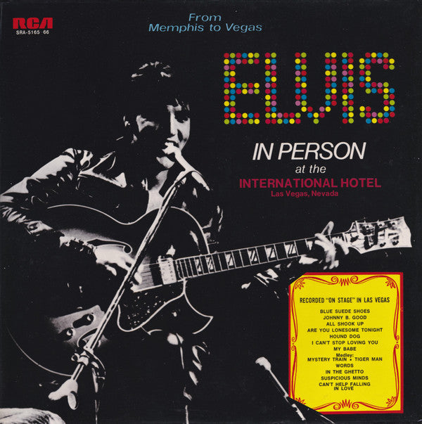 Elvis Presley - From Memphis To Vegas / From Vegas To Memphis (2xVinyl, LP, Album) Very Good (VG) / Very Good (VG)