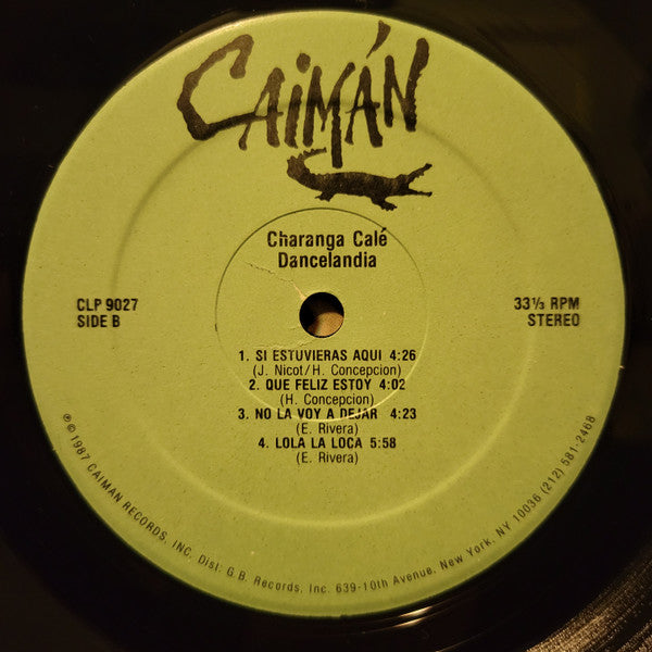 Charanga Calé - Dancelandia (Vinyl, LP, Album) Good Plus (G+) / Good Plus (G+)