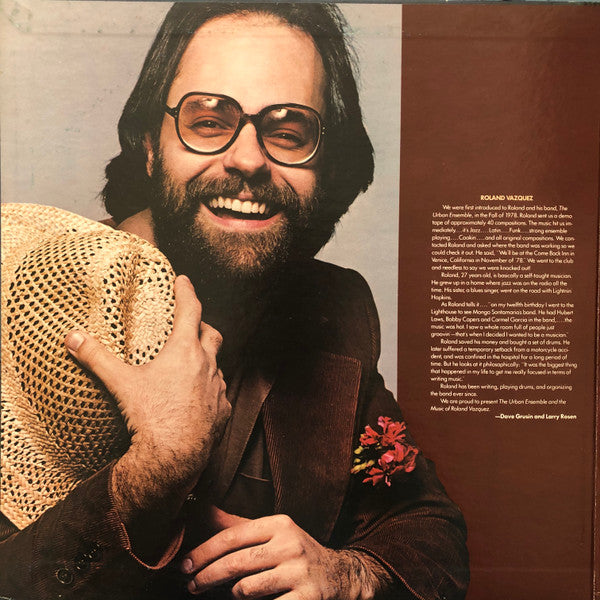 Urban Ensemble - The Music Of Roland Vazquez (Vinyl, LP, Album) Very Good Plus (VG+) / Very Good Plus (VG+)