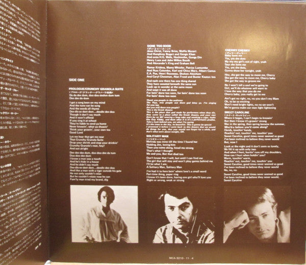 Neil Diamond - Hot August Night (2xVinyl, LP) Very Good Plus (VG+) / Very Good Plus (VG+)