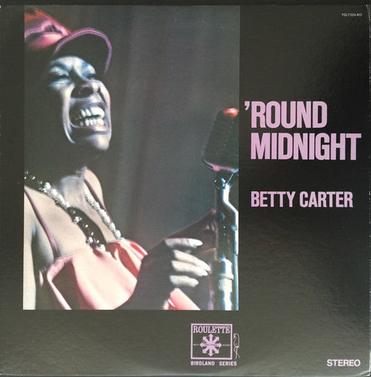 Betty Carter - Round Midnight (Vinyl, LP, Stereo) Very Good Plus (VG+) / Very Good Plus (VG+)