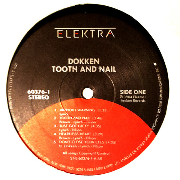 Dokken - Tooth And Nail (Vinyl, LP, Album)