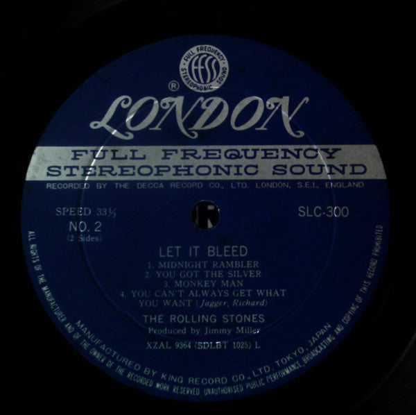 The Rolling Stones - Let It Bleed (Vinyl, LP, Album) Very Good (VG) / Very Good (VG)