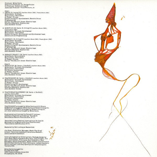 Miles Davis - Decoy (Vinyl, LP, Album, Stereo) Very Good (VG) / Very Good Plus (VG+)
