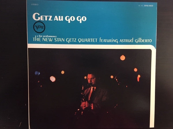 The New Stan Getz Quartet - Getz Au Go Go (Vinyl, LP, Album, Reissue, Stereo) Very Good (VG) / Good Plus (G+)