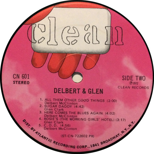 Delbert & Glen - Delbert & Glen (Vinyl, LP, Album, Stereo) Very Good (VG) / Fair (F)