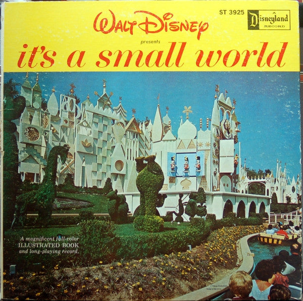 Winston Hibler - It's A Small World (Vinyl, LP, Album, Reissue, Mono) Good Plus (G+) / Good Plus (G+)