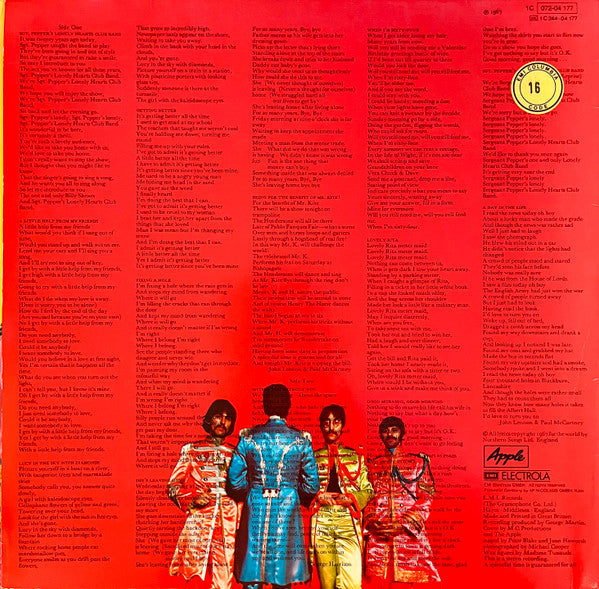 The Beatles - Sgt. Pepper's Lonely Hearts Club Band (Vinyl, LP, Album, Reissue, Stereo) Very Good (VG) / Very Good (VG)