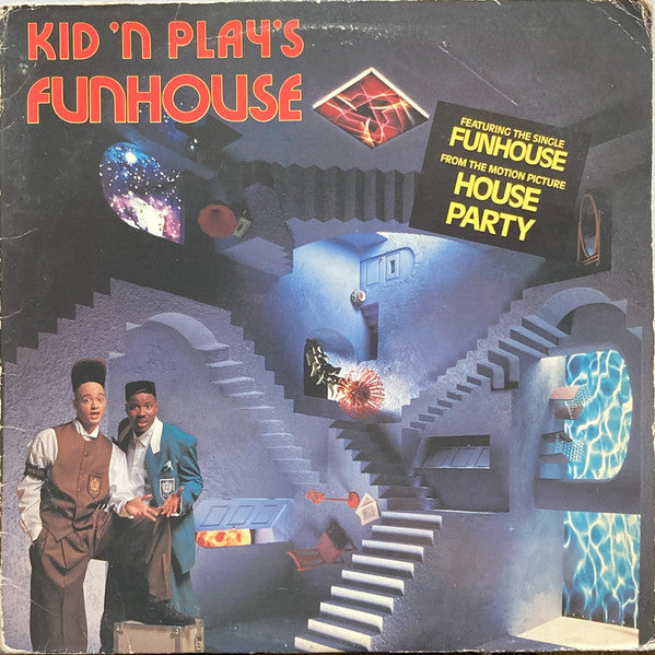 Kid 'N' Play - Kid 'N Play's Funhouse (Vinyl, LP, Album) Very Good (VG) / Very Good Plus (VG+)