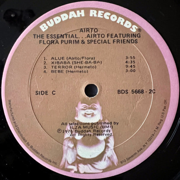 Airto Moreira - The Essential Airto (2xVinyl, LP, Compilation) Very Good (VG) / Very Good Plus (VG+)