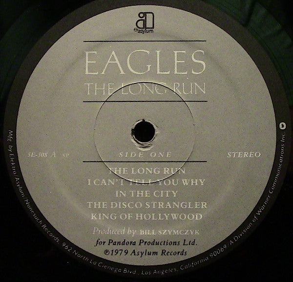 Eagles - The Long Run (Vinyl, LP, Album, Stereo) Very Good Plus (VG+) / Very Good (VG)