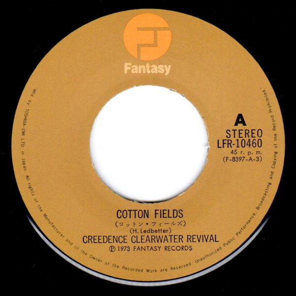 Creedence Clearwater Revival - Cotton Fields (Vinyl, 7", 45 RPM, Si...