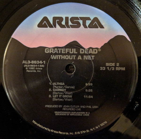 The Grateful Dead - Without A Net (3xVinyl, LP, Album) Near Mint (NM or M-) / Very Good Plus (VG+)