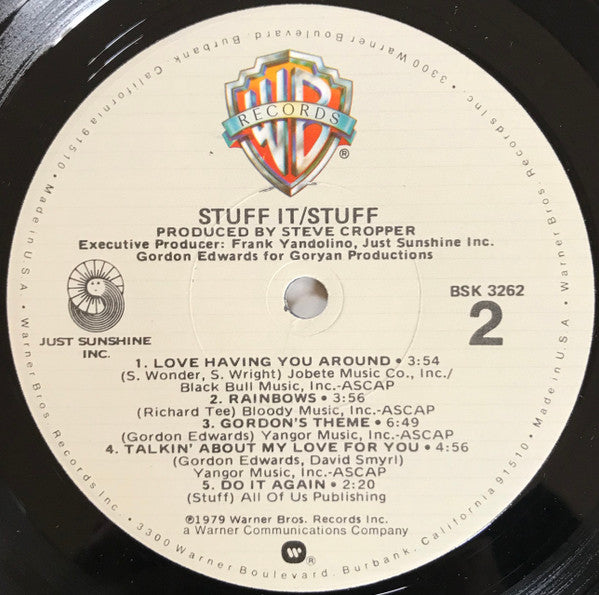Stuff (2) - Stuff It! (Vinyl, LP, Album) Very Good Plus (VG+) / Very Good Plus (VG+)
