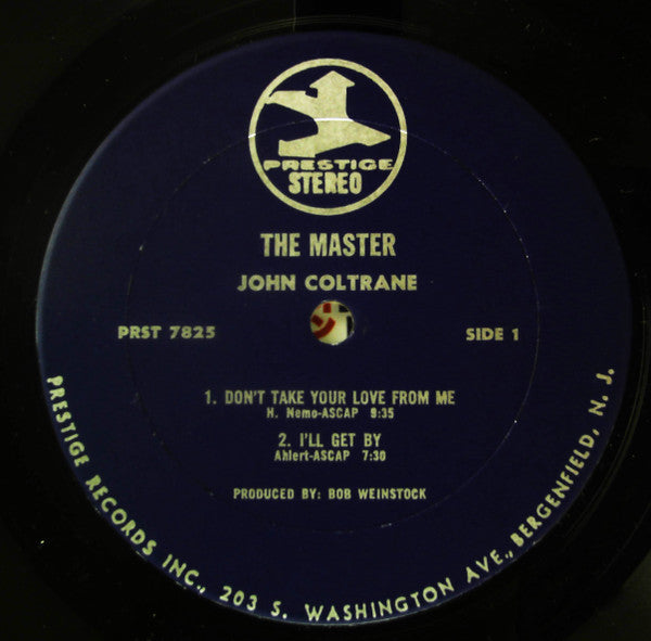 John Coltrane - The Master (Vinyl, LP, Album, Reissue, Remastered, Repress) Very Good Plus (VG+) / Very Good Plus (VG+)