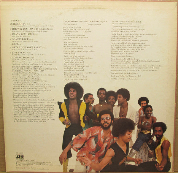 Slave - The Concept (Vinyl, LP, Album, Promo) Very Good (VG) / Very Good (VG)