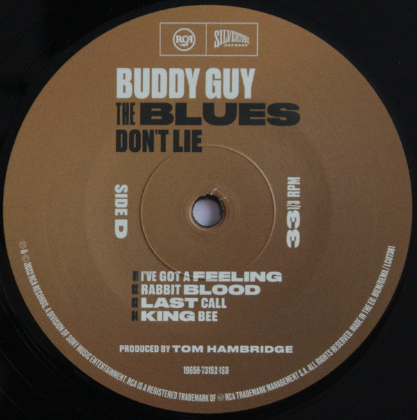 Buddy Guy - The Blues Don't Lie (2xVinyl, LP, Album) Very Good Plus (VG+) / Very Good Plus (VG+)